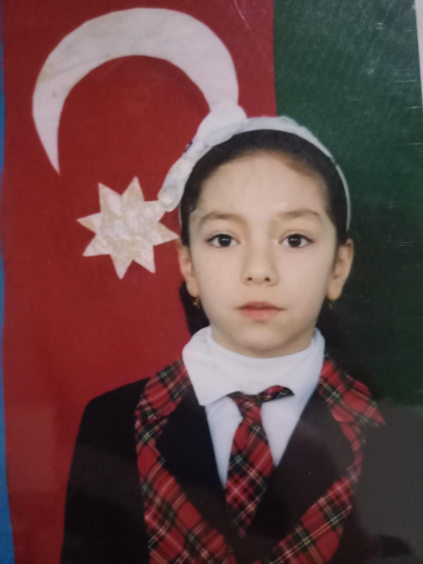 Cemile as a child